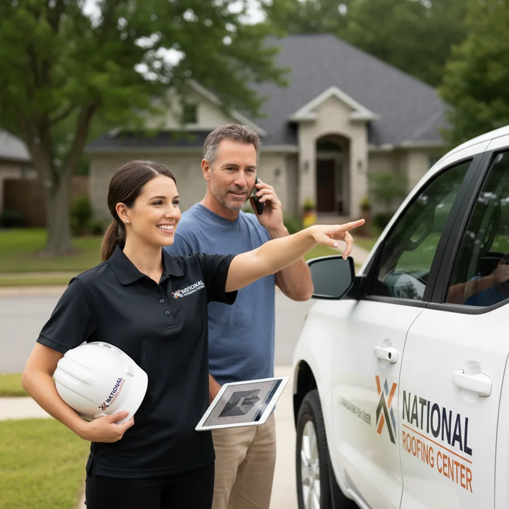 National Roofing Center customer support in Gerber